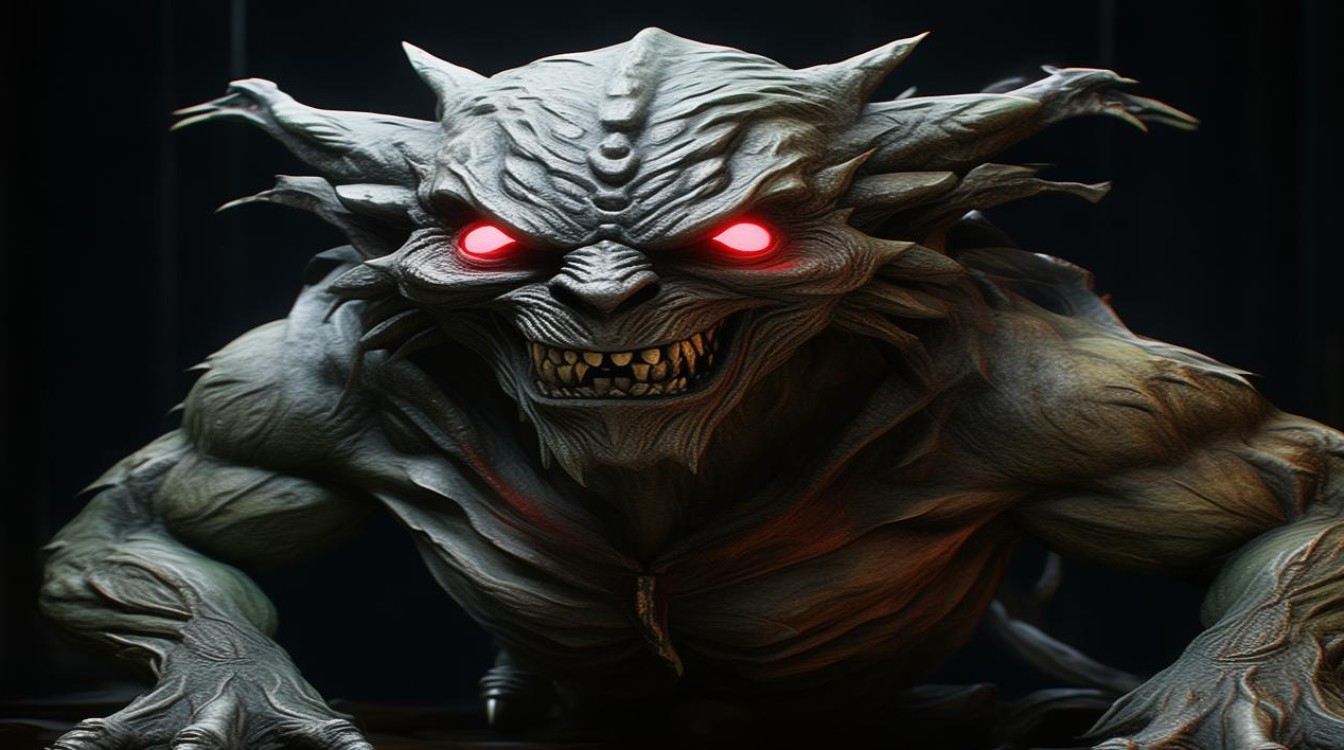 塞尔达传说恶魔雕像