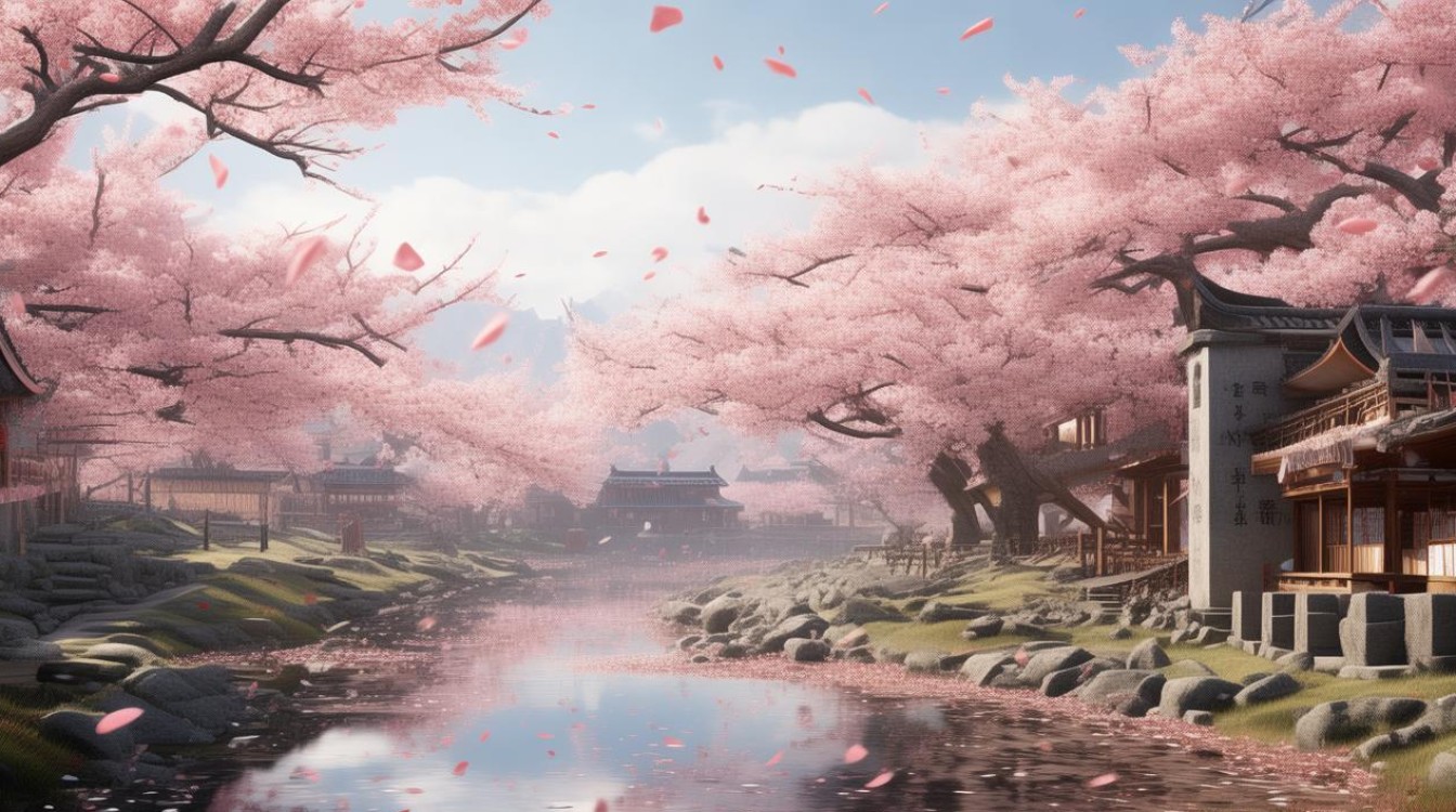 一梦江湖樱花