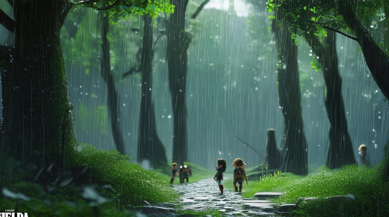 塞尔达下雨