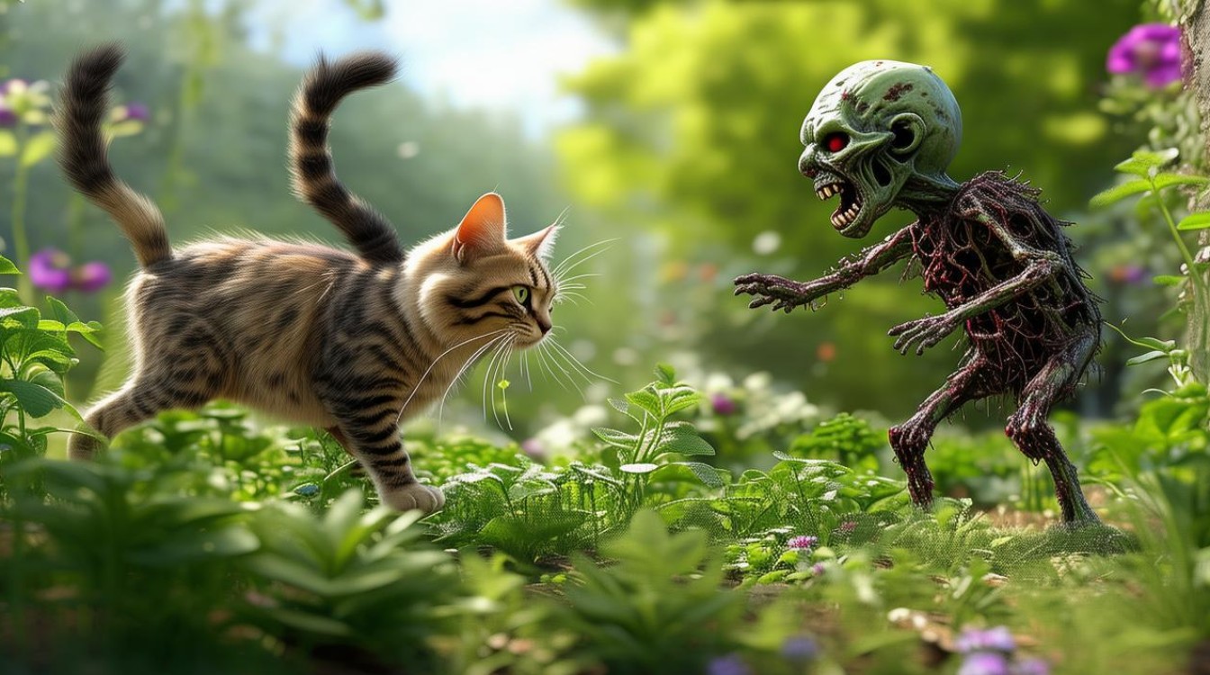 猫尾草植物大战僵尸
