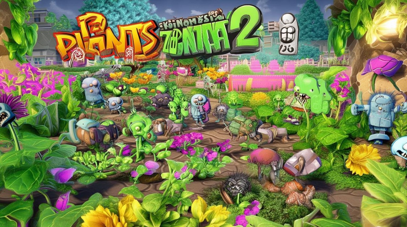 植物大战僵尸2官方正版，全新战斗体验，防御升级！