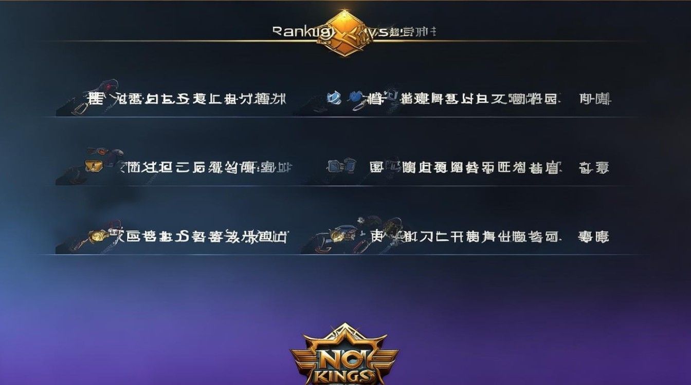 王者荣耀排位等级顺序是什么？